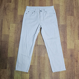 브랜디드 오프화이트데님팬츠31.5인치 (크롭또는170이하님) 이미지