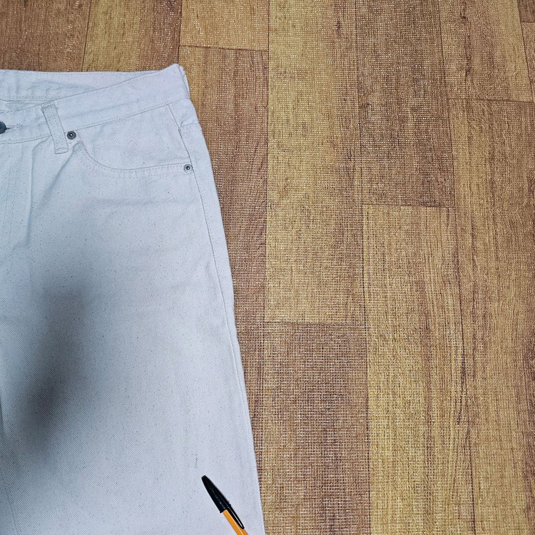 브랜디드 오프화이트데님팬츠31.5인치 (크롭또는170이하님) 이미지