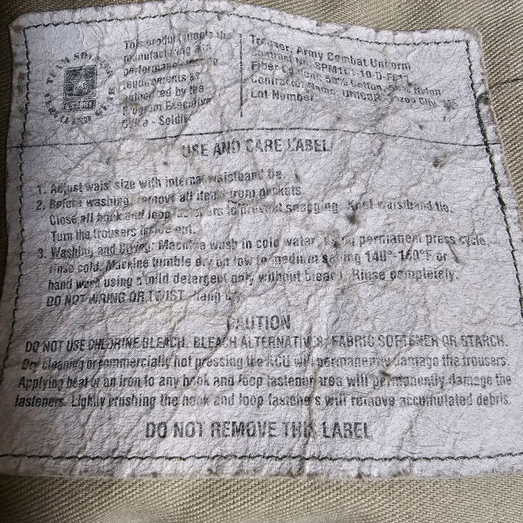 구매시덤)미군 ABU전투복팬츠(스몰레귤러31인치) 이미지