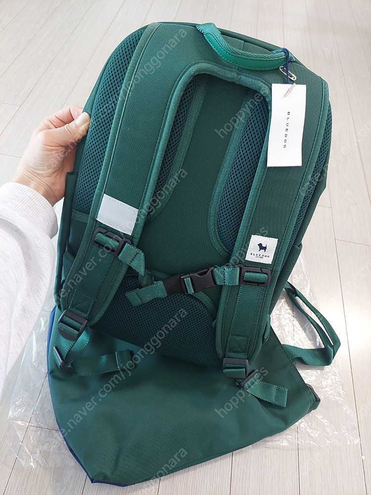 21만8천>>>6만9천택포! 당일발송! 택채새제품 선물가능 블루독 책가방 3종세트 책가방+보조가방 신주머니. 이미지
