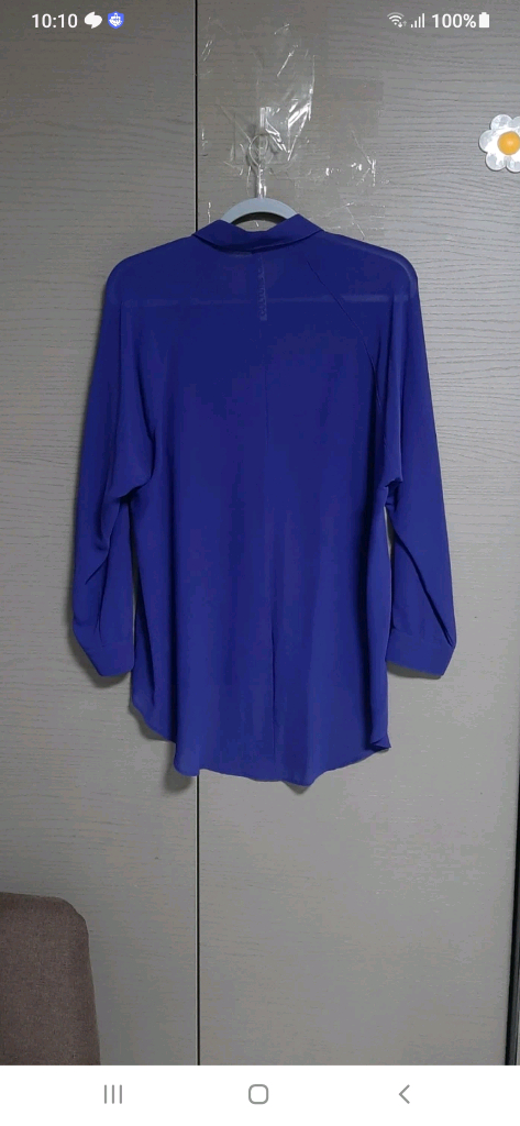 컬쳐콜시스루언발블라우스 이미지