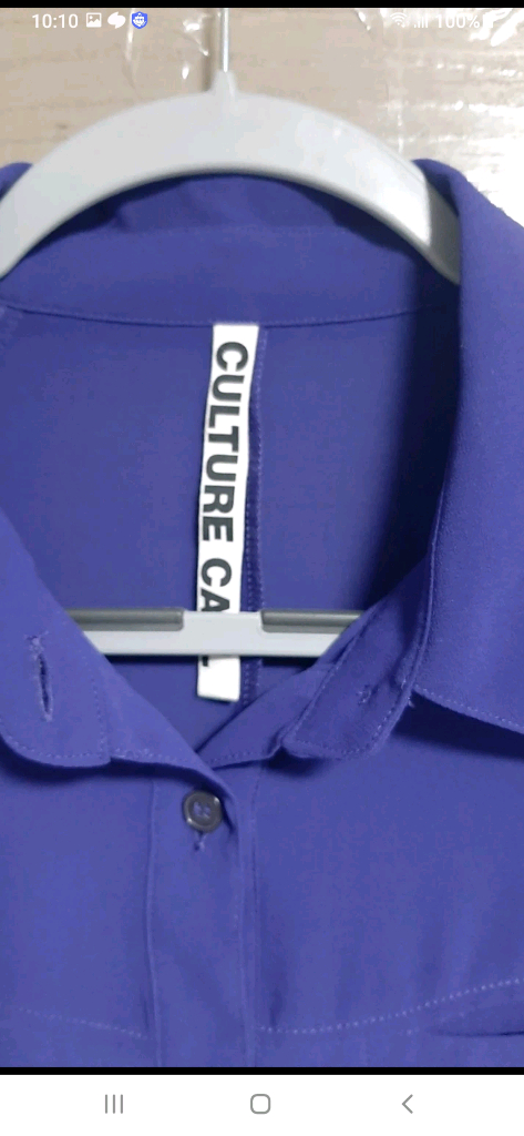 컬쳐콜시스루언발블라우스 이미지