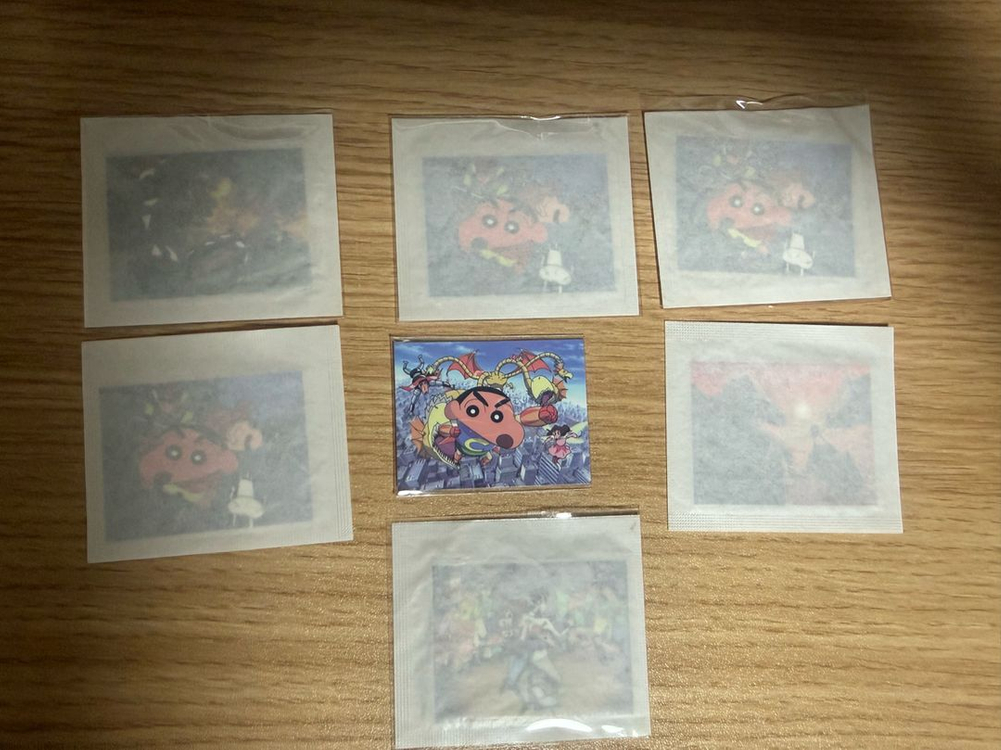 짱구, 포켓몬, 원피스 띠부씰 이미지