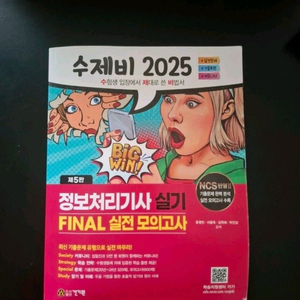 수제비 정보처리기사 정처기 실기 파이널 책 시험서 교제 이미지