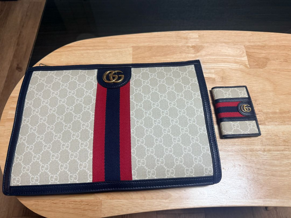 구찌 루이비통 보테가 오피디아 리미티드 한정판 코리아 익스클루시브 클러치 카드지갑 세트 이미지