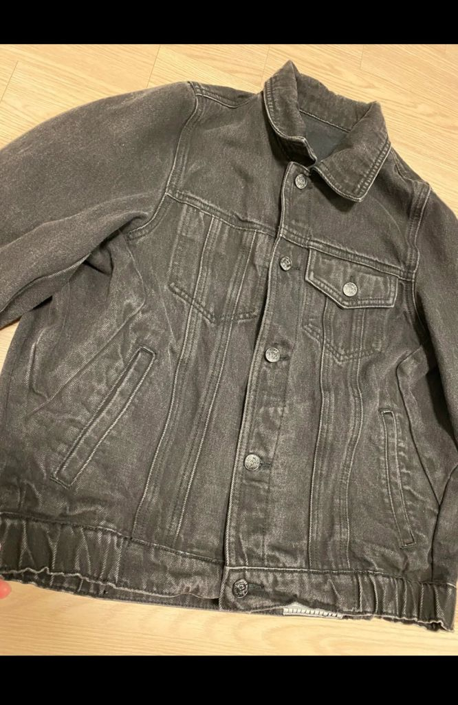 씨위 데님 청자켓 55-66사이즈 정도 이미지