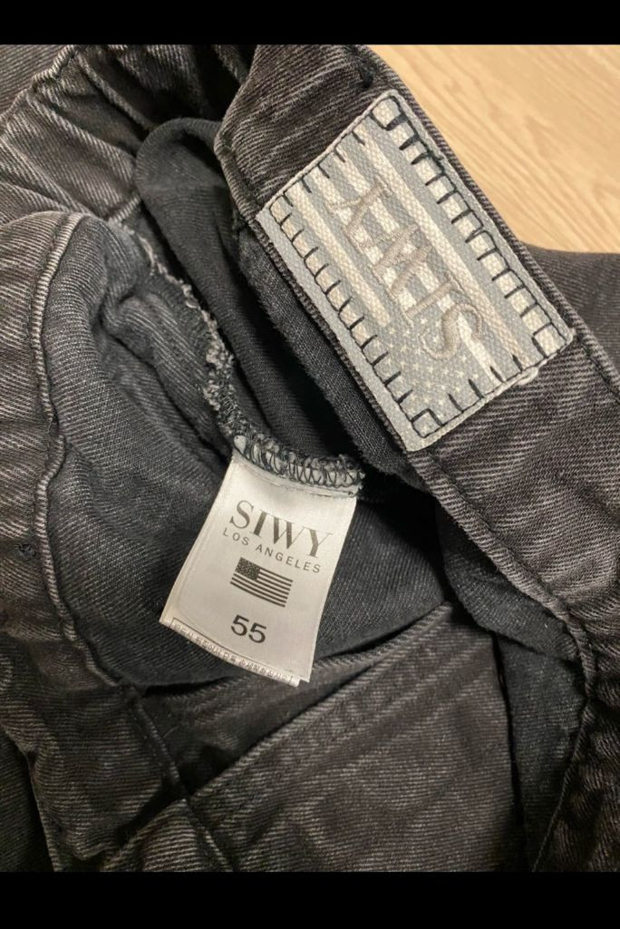 씨위 데님 청자켓 55-66사이즈 정도 이미지