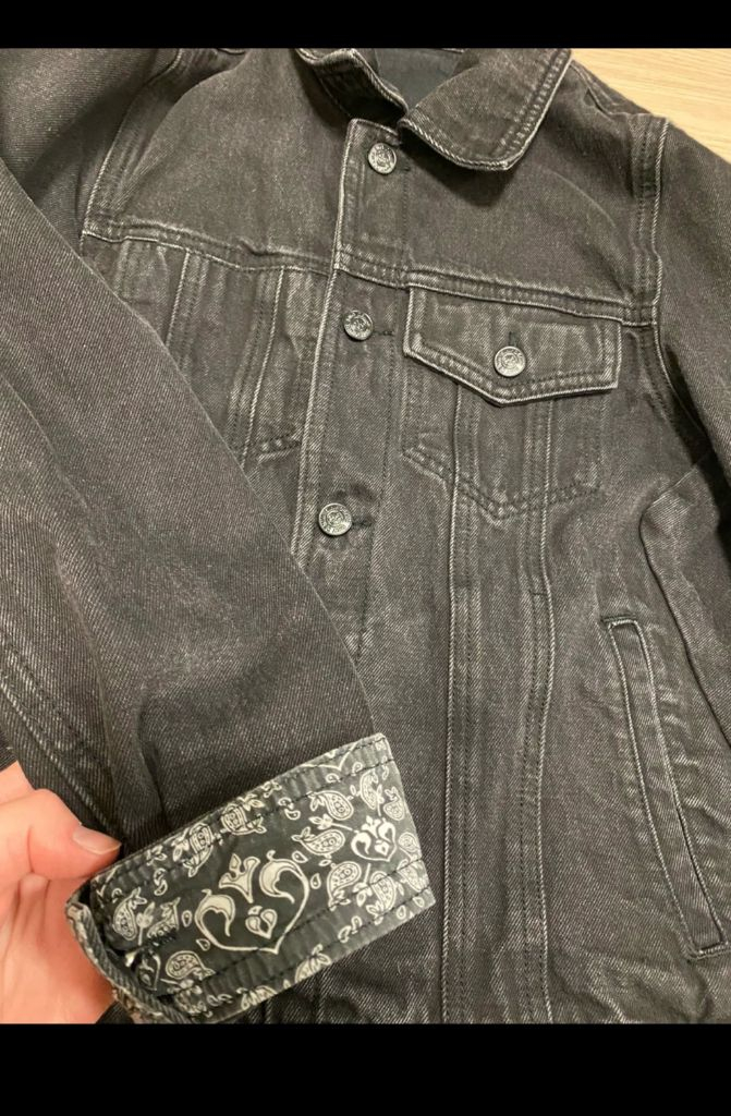 씨위 데님 청자켓 55-66사이즈 정도 이미지
