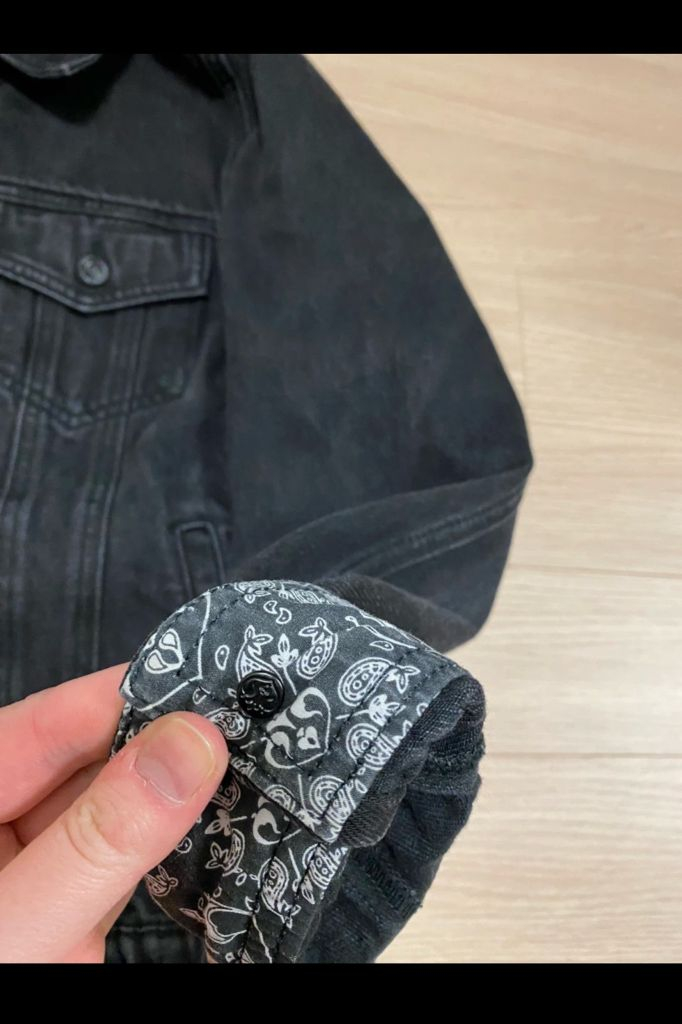 씨위 데님 청자켓 55-66사이즈 정도 이미지