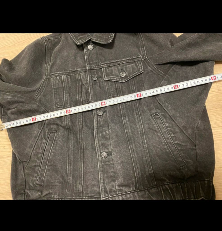씨위 데님 청자켓 55-66사이즈 정도 이미지