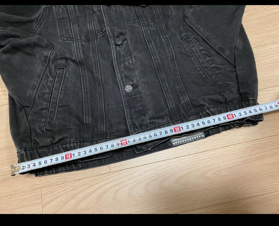씨위 데님 청자켓 55-66사이즈 정도 이미지