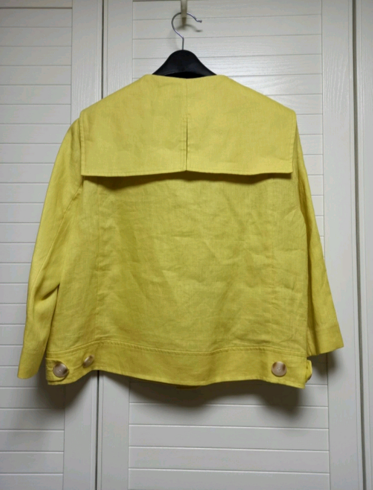 칼라거펠트 프렌치린넨100 재킷(77) ㅡ새상품 이미지