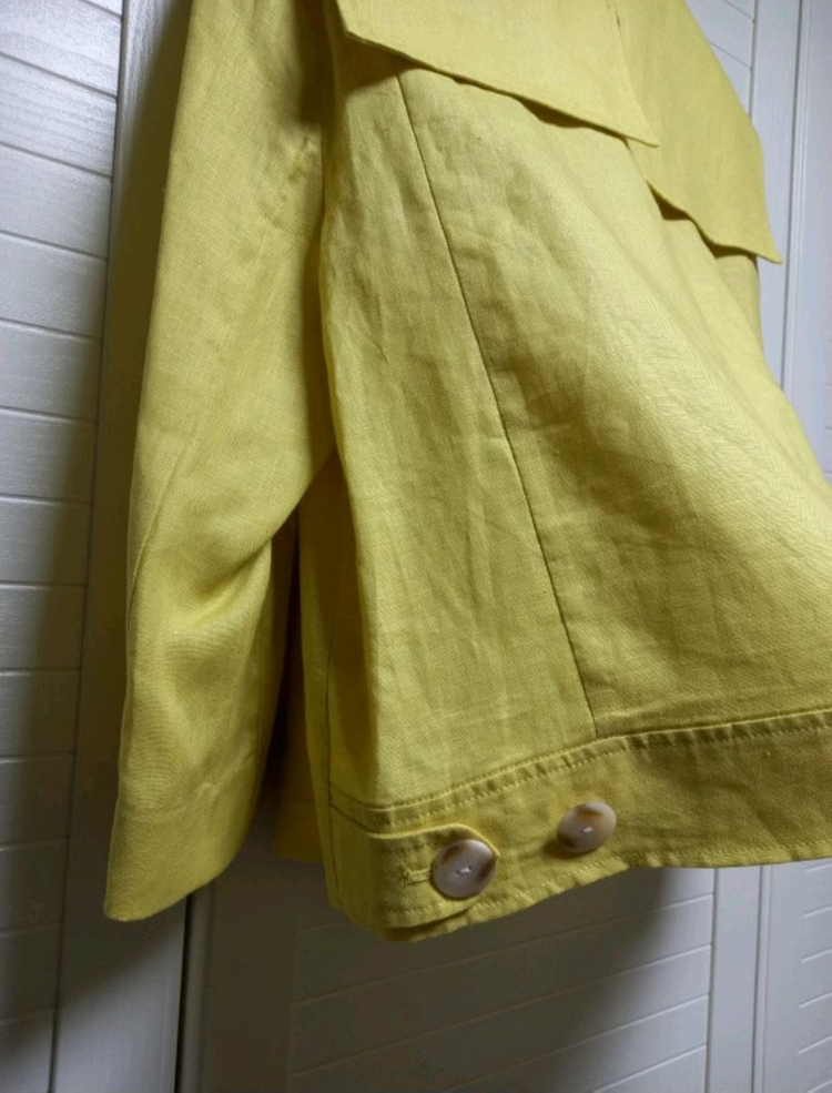 칼라거펠트 프렌치린넨100 재킷(77) ㅡ새상품 이미지
