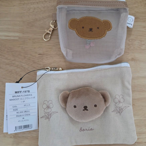 새제품] 미피보리스 파우치와 동전지갑 이미지
