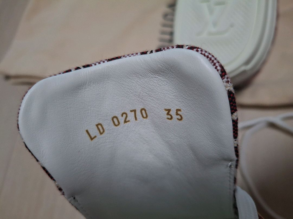 (정품) 새상품 루이비통 1854 스텔라 여성 스니커즈 이미지