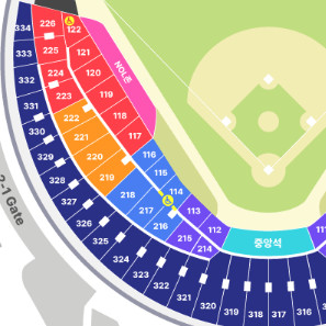 4월24일(금) 잠실 두산 LG 3루 블루석 2연석 이미지