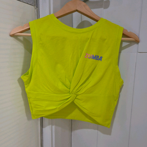 줌바 크롭탑 이미지