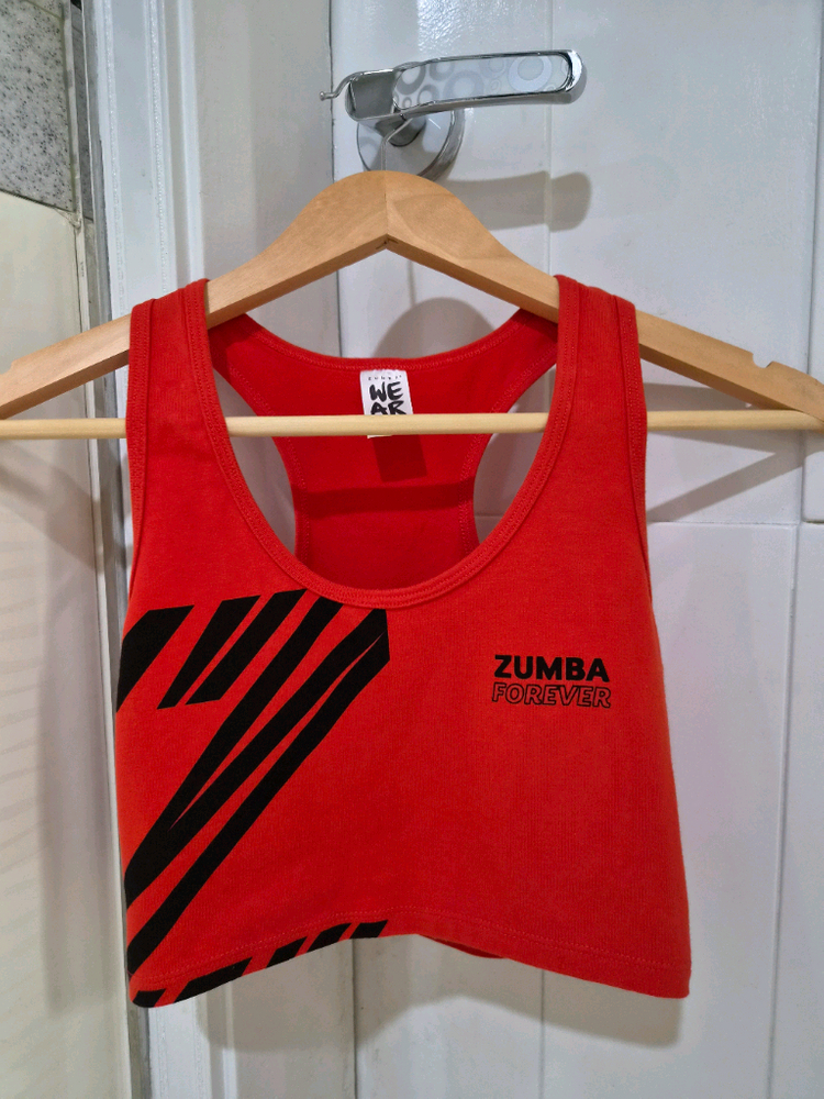 줌바 크롭탑 이미지