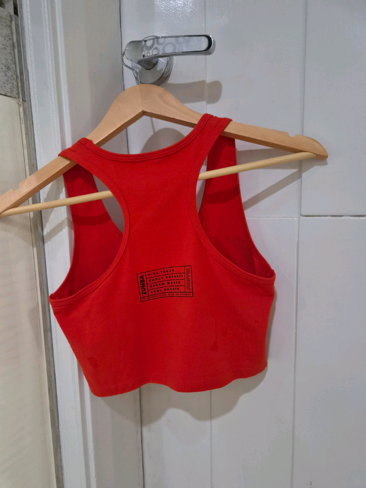 줌바 크롭탑 이미지