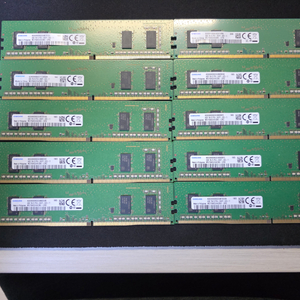 삼성전자 DDR4 4GB PC4-19200(2400) 10개 판매 / 일괄 우선 이미지