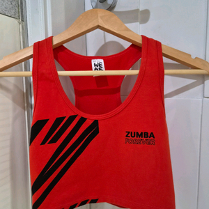 줌바 크롭탑 이미지