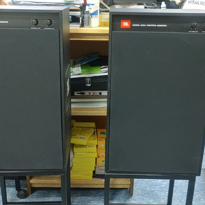 JBL 4312A 스피커& 몽돌 스탠드 이미지