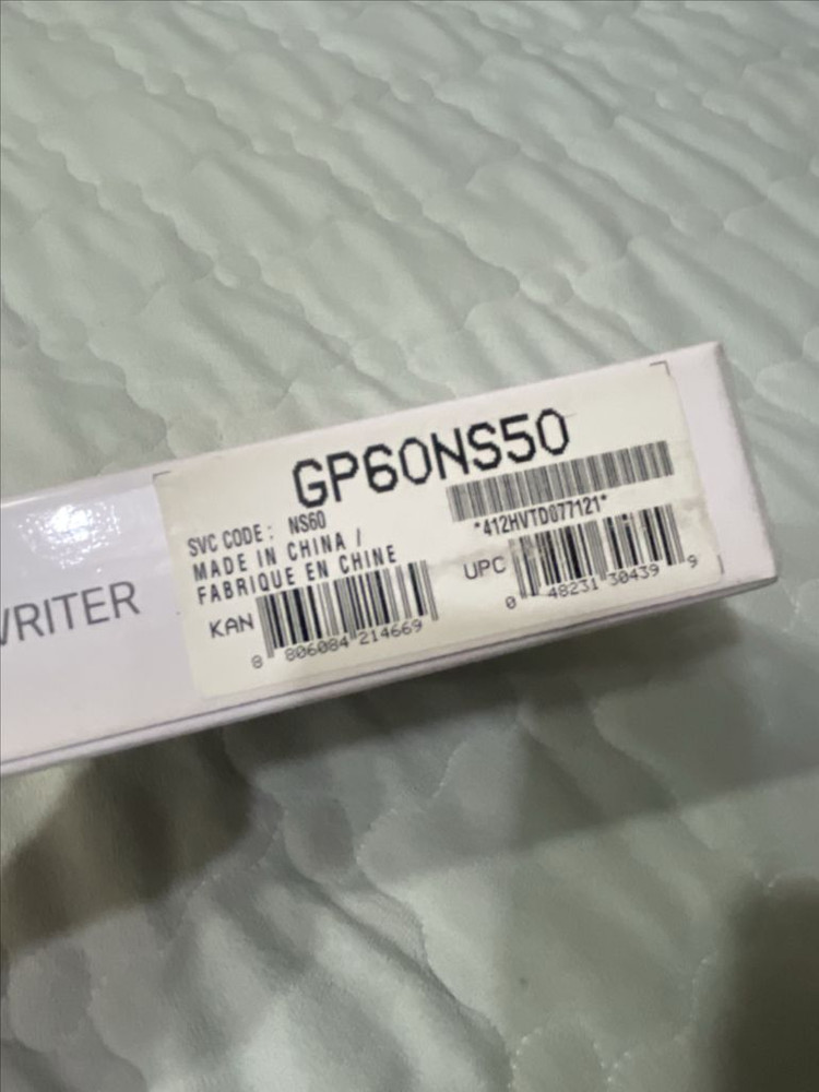 LG DVD RW 드라이브 GP60NS50 이미지