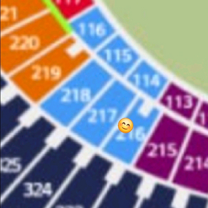 두산 LG 4/25 토 3루 블루석 통로 2연석 이미지