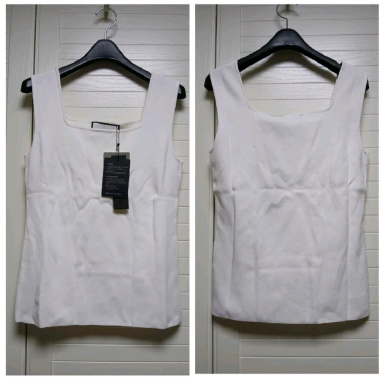 칼라거펠트 니트 세트(이너탑 + 가디건) 77 ㅡ새상품 이미지