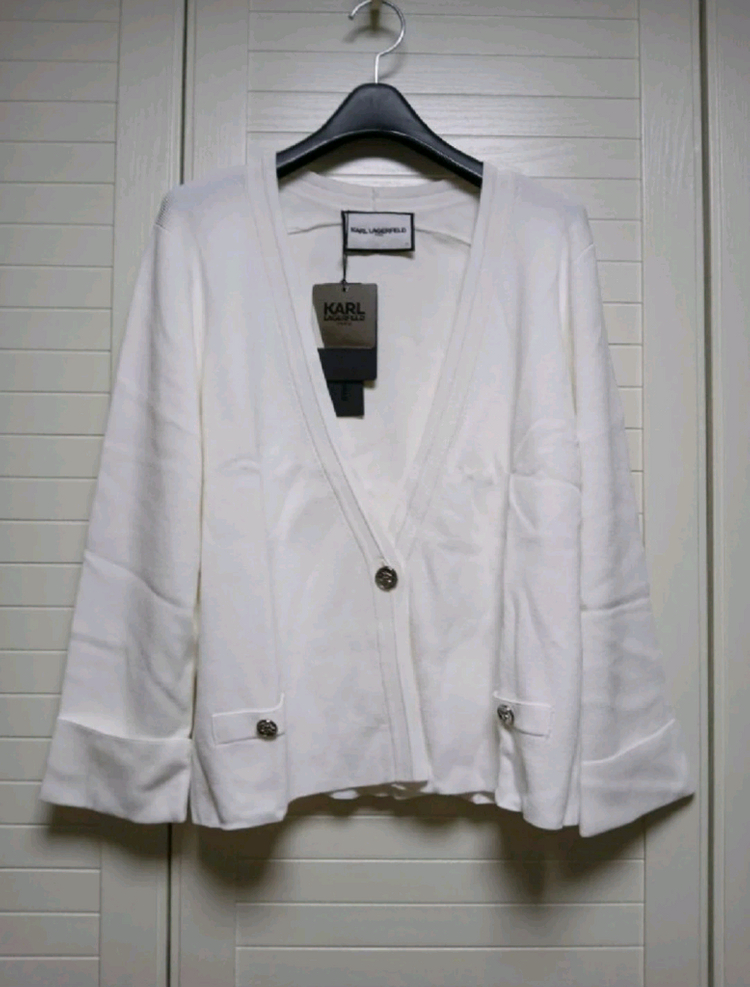 칼라거펠트 니트 세트(이너탑 + 가디건) 77 ㅡ새상품 이미지