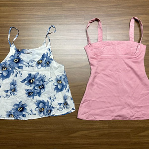 원피스와 플라워 뷔스티에 일괄(사이즈 S) 이미지