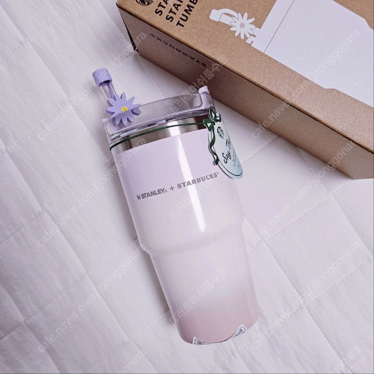 스타벅스 - SS 땡스 플라워 스탠리 켄처 텀블러 591ml 이미지