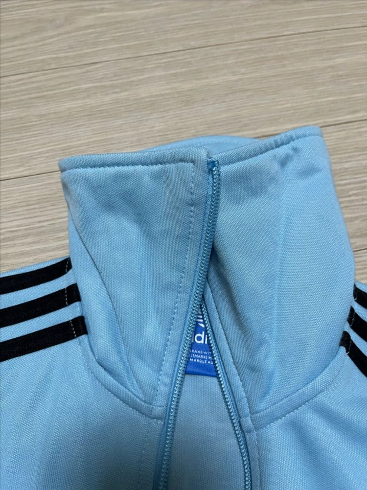 아디다스 유로파 독일 트랙탑 져지 스카이블루 95 이미지