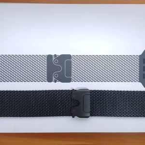 Apple 정품 2025 애플워치 티타늄 밀레니즈 루프 S 블랙 이미지