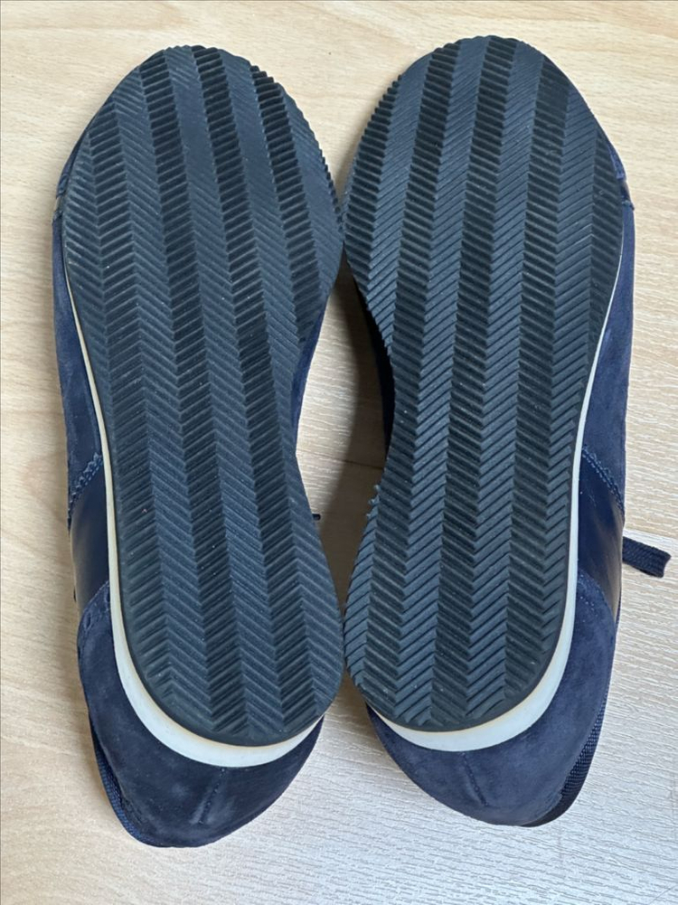 카날리 네이비 스웨이드/메쉬 스니커즈 43 이미지