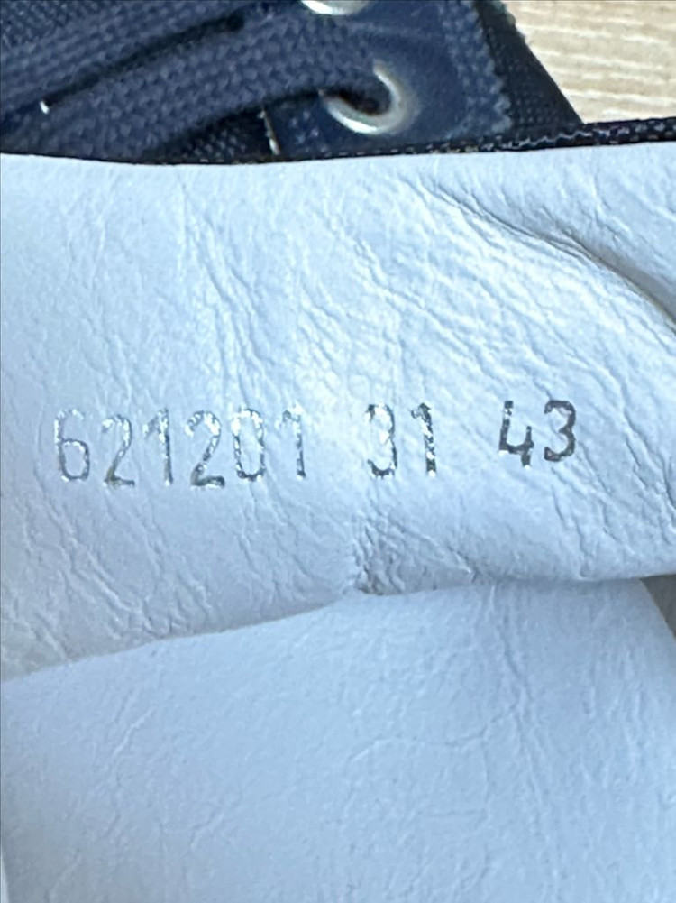 카날리 네이비 스웨이드/메쉬 스니커즈 43 이미지