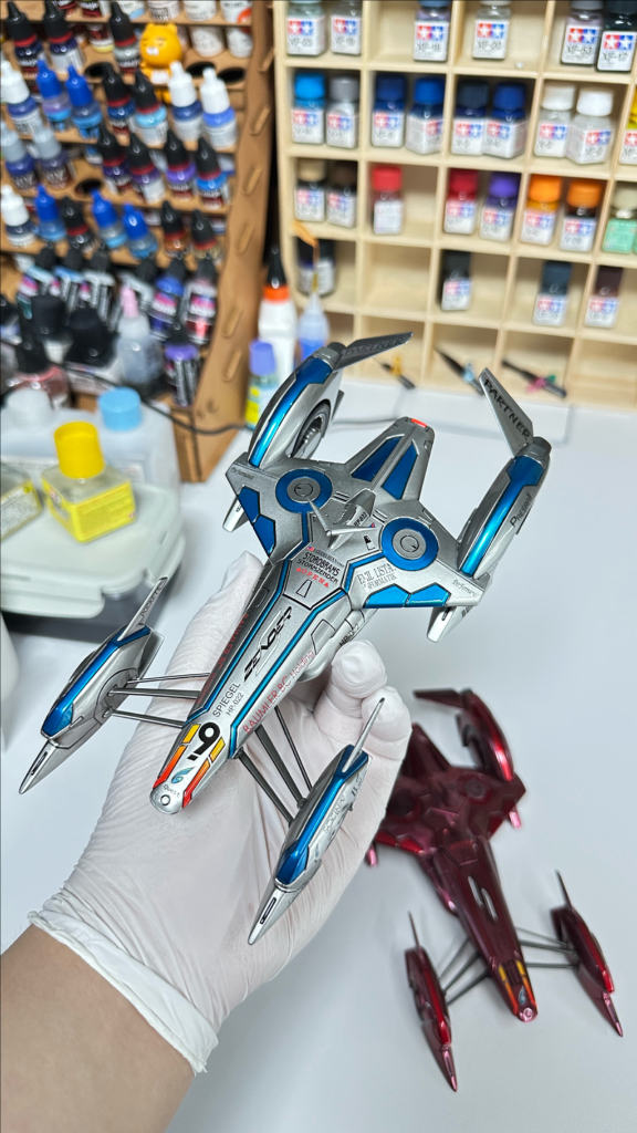 사이버 포뮬러 1/24 스피겔 프라모델 도색작 판매합니다. 이미지