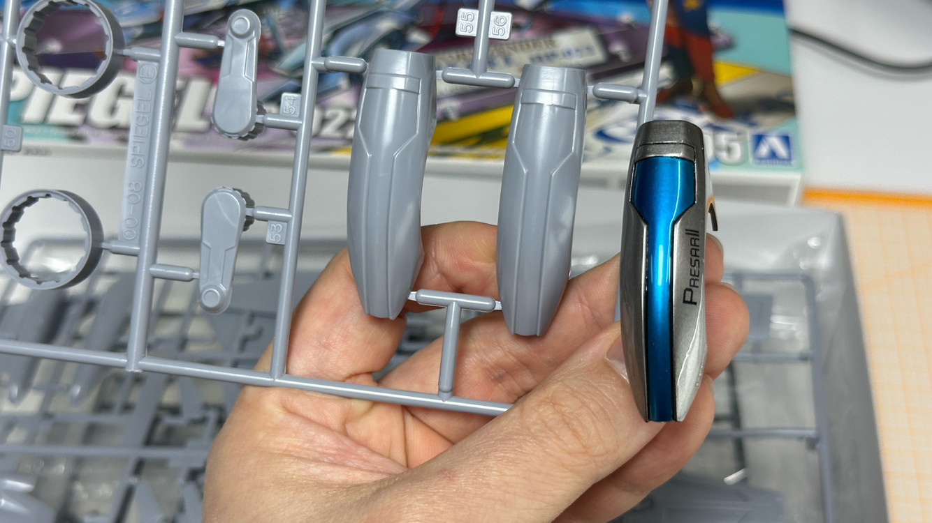 사이버 포뮬러 1/24 스피겔 프라모델 도색작 판매합니다. 이미지