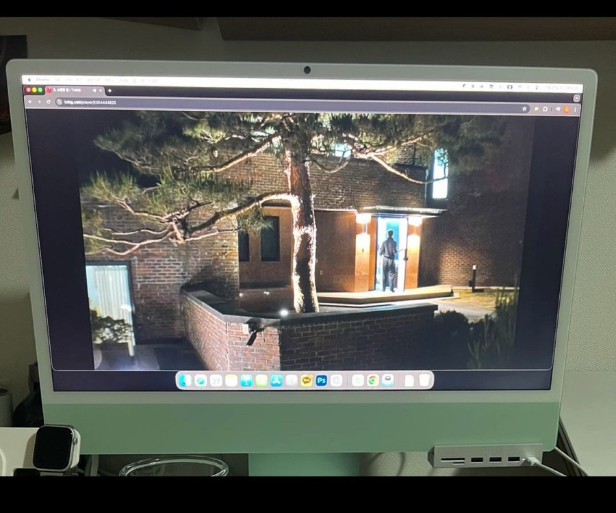 아이맥 24인치 M4칩 이미지