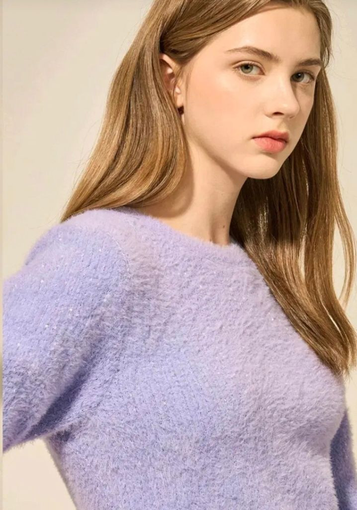 한섬 팸셀 랑방 니트 새상품 타임 이미지