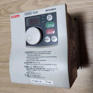 미쯔비시 인버터 FREQROL-S500 다이얼 이미지