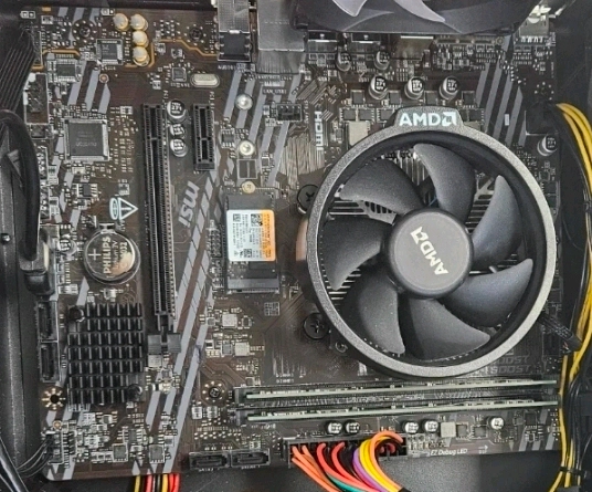 라이젠 5 5500gt (5600g) 모니터포함 이미지