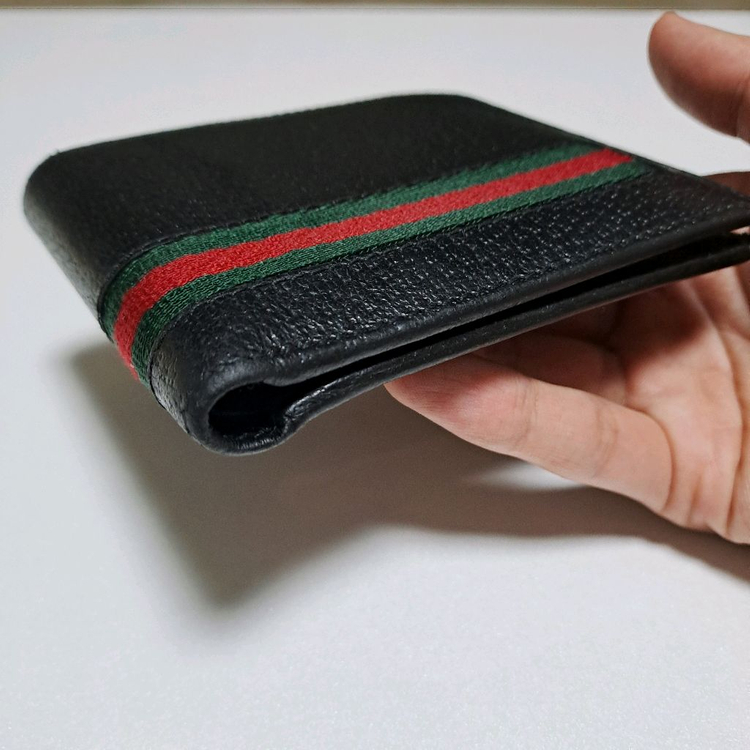 [100%/정품] 구찌 오피디아 시그니처 웹 스트라이프 반지갑, 구찌지갑,구찌반지갑 이미지