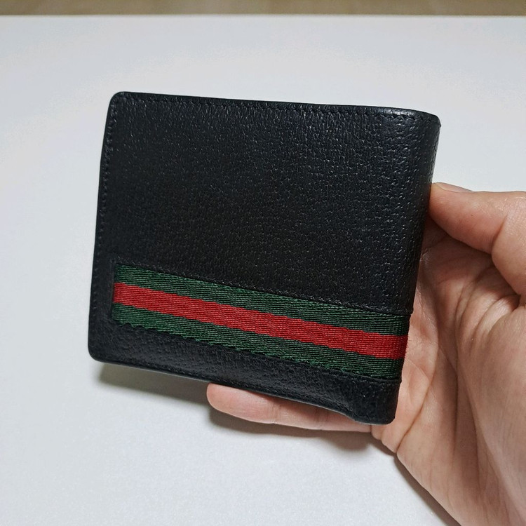 [100%/정품] 구찌 오피디아 시그니처 웹 스트라이프 반지갑, 구찌지갑,구찌반지갑 이미지