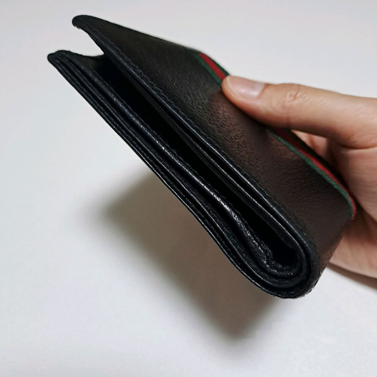 [100%/정품] 구찌 오피디아 시그니처 웹 스트라이프 반지갑, 구찌지갑,구찌반지갑 이미지