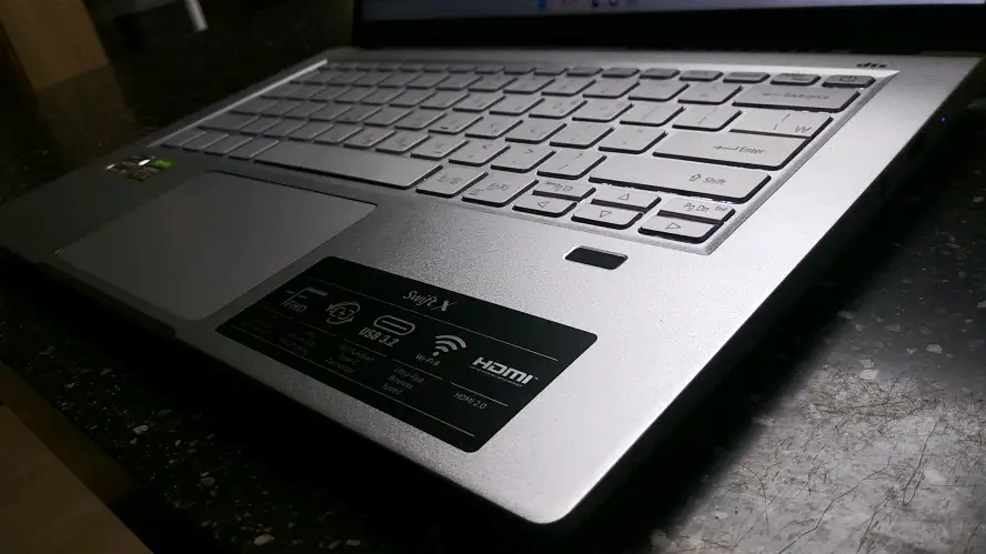 에이서 스위프트X 초경량 게이밍 울트라북/RTX3050Ti 이미지