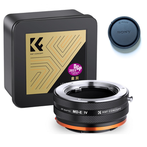 KnF Concept MD-E IV 미놀타 MD 렌즈-소니 E IV 어댑터 (새상품) (뒤캡포함) (무반사코팅) 이미지