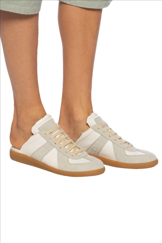 정품 38.5) 마르지엘라 독일군 컷아웃 뮬 스니커즈 240~245 이미지