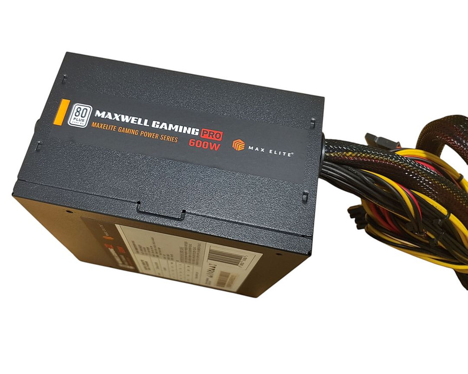 맥스엘리트 GAMING PRO 600W 80PLUS 파워서플라이 이미지