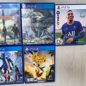 PS4/PS5 게임 타이틀 모음 이미지